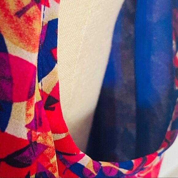 Pixley Stitch Fix Split Back Sleeveless Blouse M - Picture 4 of 10